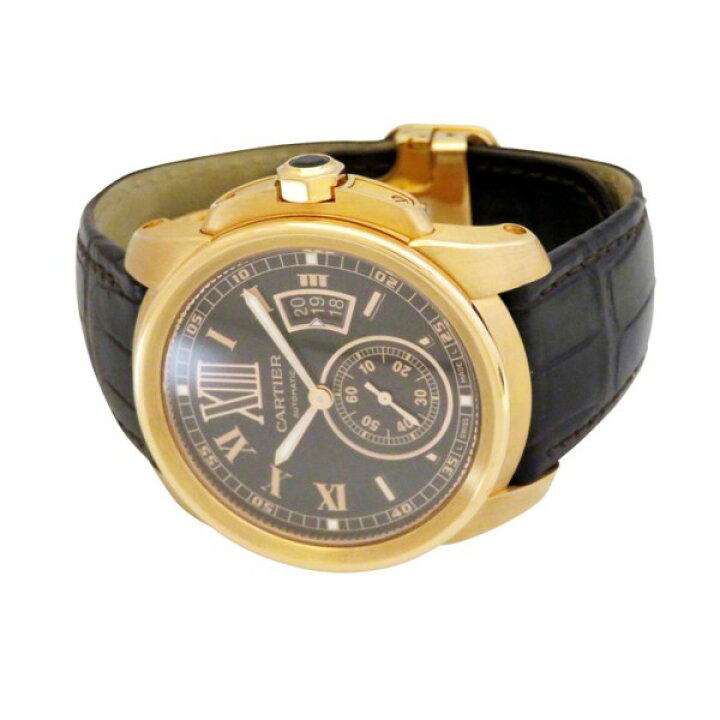 楽天市場 カルティエ Cartier カリブル ドゥ W ブラウン文字盤 新品 腕時計 メンズ ジェムキャッスルゆきざき
