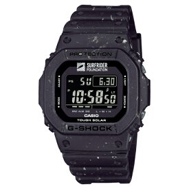 【正規品】カシオ CASIO Gショック SURFRIDER FOUNDATIONコラボレーションモデル DIGITAL 5600 SERIES G-5600SRF-1JR ブラック文字盤 新品 腕時計 メンズ