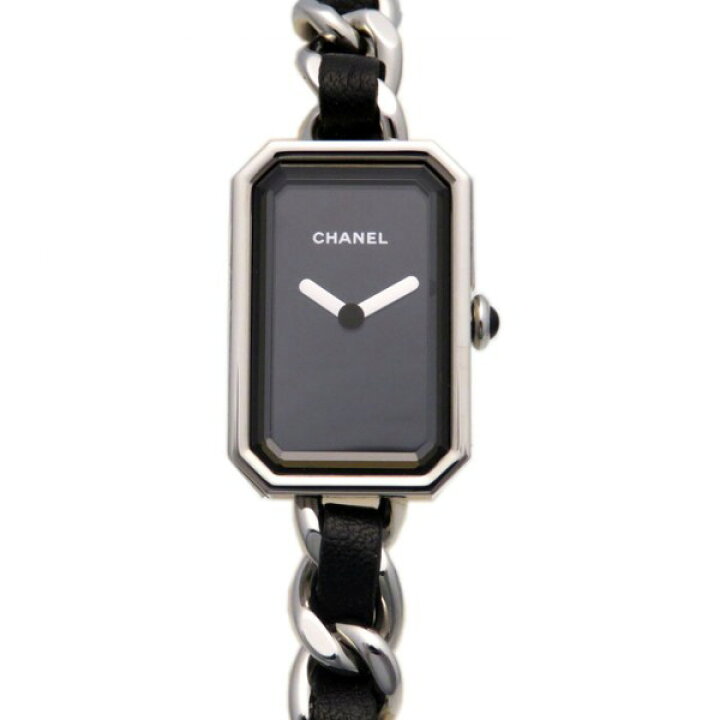 楽天市場】シャネル CHANEL プルミエール ロック H3749 ブラック文字盤  