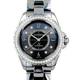 シャネル CHANEL J12 クロマティック H2566 グレー文字盤 新品 腕時計 メンズ