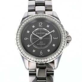 シャネル CHANEL J12 クロマティック H2566 グレー文字盤 新品 腕時計 メンズ