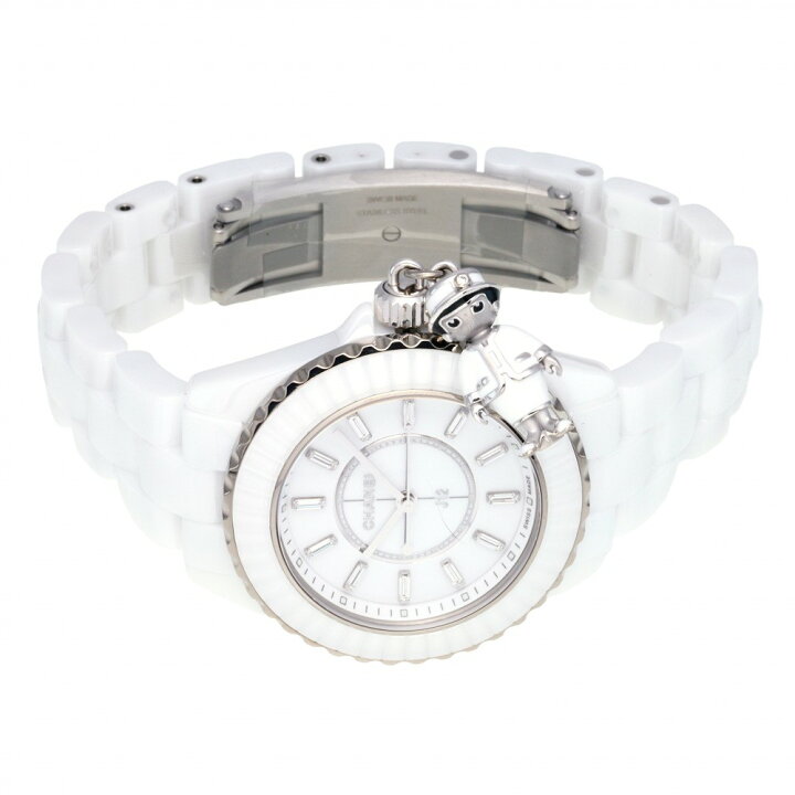 楽天市場】シャネル CHANEL J12 555本限定 H6478 ホワイト文字盤 未 