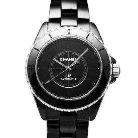 シャネル CHANEL J12 ファントム キャリバー12.1 38MM 世界限定1200本 H6185 ブラック文字盤 新品 腕時計 メンズ