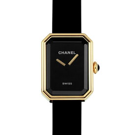 シャネル CHANEL プルミエール リボン H6125 ブラック文字盤 新品 腕時計 レディース