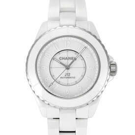 シャネル CHANEL J12 ファントム キャリバー12.1 38MM H6186 ホワイト文字盤 新品 腕時計 メンズ