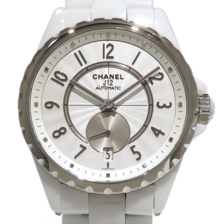 楽天市場 シャネル Chanel J12 365 H37 ホワイト文字盤 新品 腕時計 メンズ ジェムキャッスルゆきざき