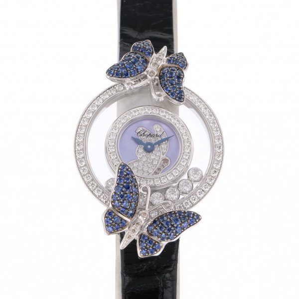 ショパール Chopard ハッピーダイヤモンド 蝶 204444-1003 ブルー文字盤 新品 腕時計 レディース | ジェムキャッスルゆきざき