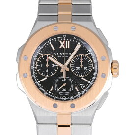 ショパール Chopard アルパインイーグル アルパイン イーグル XL クロノ 298609-6001 ブラック文字盤 新品 腕時計 メンズ