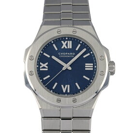 ショパール Chopard アルパインイーグル 36 298601-3001 ブルー文字盤 中古 腕時計 メンズ