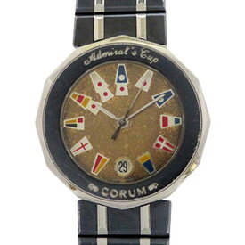 コルム CORUM アドミラルズカップ 39.610.30V50B ブラウン文字盤 中古 腕時計 レディース