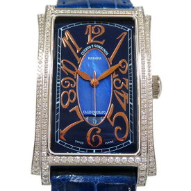 クエルボ・イ・ソブリノス CUERVO Y SOBRINOS プロミネンテ ソロテンポ 1012-1BSG-S3 ブルー文字盤 新古品 腕時計 メンズ