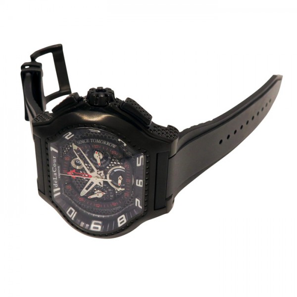 ドゥラクール deLaCour シティ クロノ フライバック WATI0101-1549 グレー文字盤 新品 腕時計 メンズ |  ジェムキャッスルゆきざき