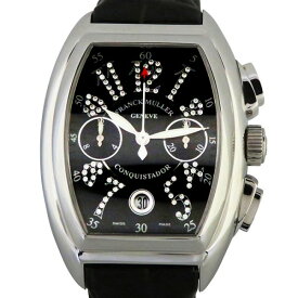 フランク・ミュラー FRANCK MULLER コンキスタドール ジョーカー 8005CCCDJ ブラック文字盤 中古 腕時計 メンズ