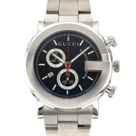 グッチ GUCCI G-クロノ Gクロノ YA101309 ブラック文字盤 新品 腕時計 メンズ