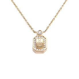 ハリー・ウィンストン HWロゴ K18PG ピンクゴールド ネックレス 中古