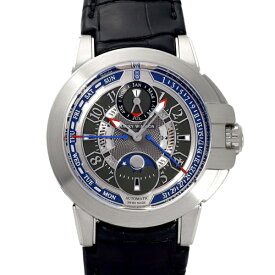 ハリー・ウィンストン HARRY WINSTON オーシャン バイレトログラード パーペチュアルカレンダー 42mm オーシャン20周年記念モデル OCEAPC42WW001 グレー文字盤 中古 腕時計 メンズ