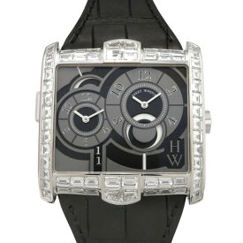 ハリー・ウィンストン HARRY WINSTON アヴェニュー スクエアード AVSATZ45WW003 グレー文字盤 新品 腕時計 メンズ