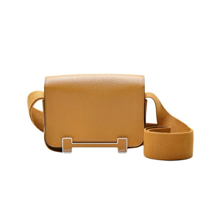 楽天市場】エルメス HERMES ゲタ シェーブル キャラメル シルバー金具 