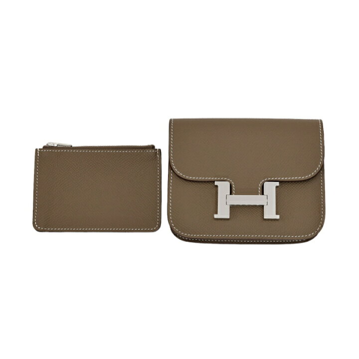 楽天市場】エルメス HERMES コンスタンス スリム エプソン エトゥープ 