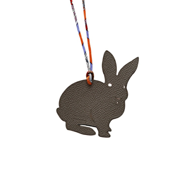 楽天市場】エルメス HERMES プティアッシュ(ラビット) チャーム レザー  