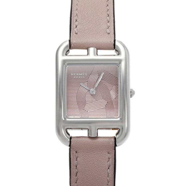 楽天市場】エルメス HERMES ケープコッド CC1.310 ピンク文字盤 新品  