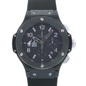 ウブロ HUBLOT ビッグバン ポロ ゴールドカップ GSTAAD 世界限定250本 301.CM.1140.RX.PCG08 ブラック文字盤 中古 腕時計 メンズ