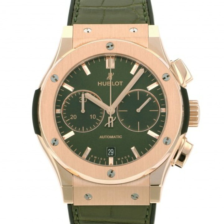 楽天市場 ウブロ Hublot クラシックフュージョン クロノグラフ キングゴールド グリーン 521 Ox 80 Lr グリーン文字盤 新品 腕時計 メンズ ジェムキャッスルゆきざき