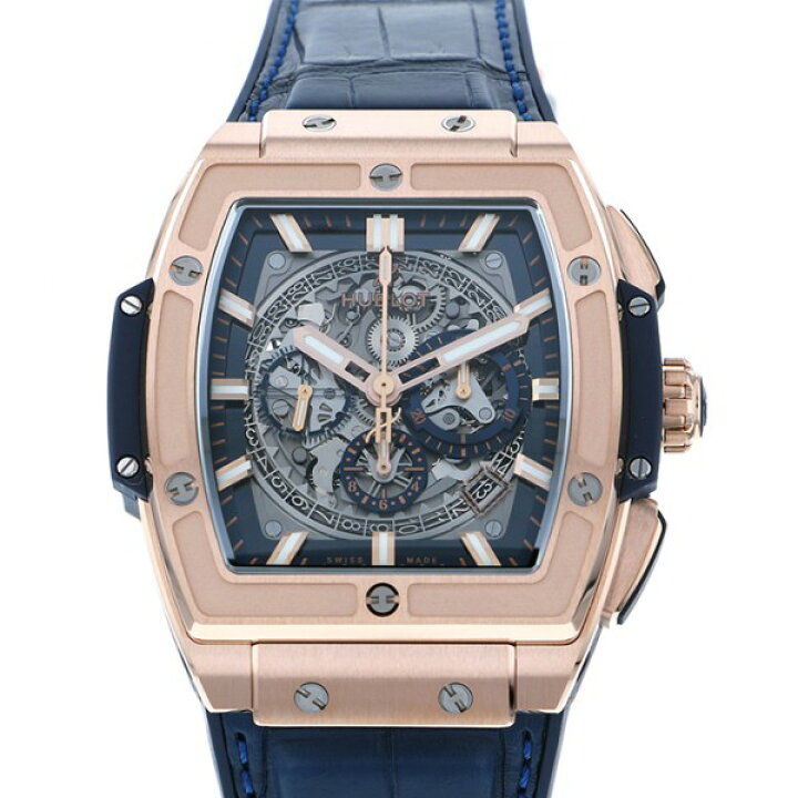楽天市場 ウブロ Hublot スピリット オブ ビッグバン ウニコ キングゴールド ブルー 601 Ox 7180 Lr シルバー文字盤 新品 腕時計 メンズ ジェムキャッスルゆきざき