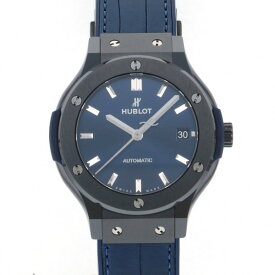 ウブロ HUBLOT クラシックフュージョン セラミックブルー 565.CM.7170.LR ブルー文字盤 新品 腕時計 メンズ