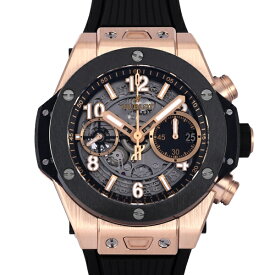 ウブロ HUBLOT ビッグバン ウニコ キングゴールド セラミック 441.OM.1181.RX シルバー文字盤 新品 腕時計 メンズ