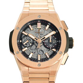 ウブロ HUBLOT ビッグバン インテグレーテッド キングゴールド 451.OX.1180.OX シルバー文字盤 新品 腕時計 メンズ