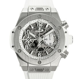 ウブロ HUBLOT ビッグバン ウニコ チタニウム ホワイト 441.NE.2010.RW ホワイト文字盤 新品 腕時計 メンズ