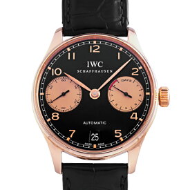 IWC ポルトギーゼ オートマチック 世界500本限定 IW500121 ブラック文字盤 中古 腕時計 メンズ