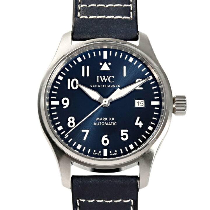 楽天市場】IWC パイロットウォッチ マーク XX IW328203 ブルー文字盤  