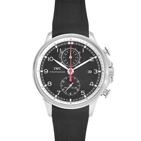 IWC ポルトギーゼ ヨットクラブ IW390204 ブラック/アラビア文字盤 中古 腕時計 メンズ