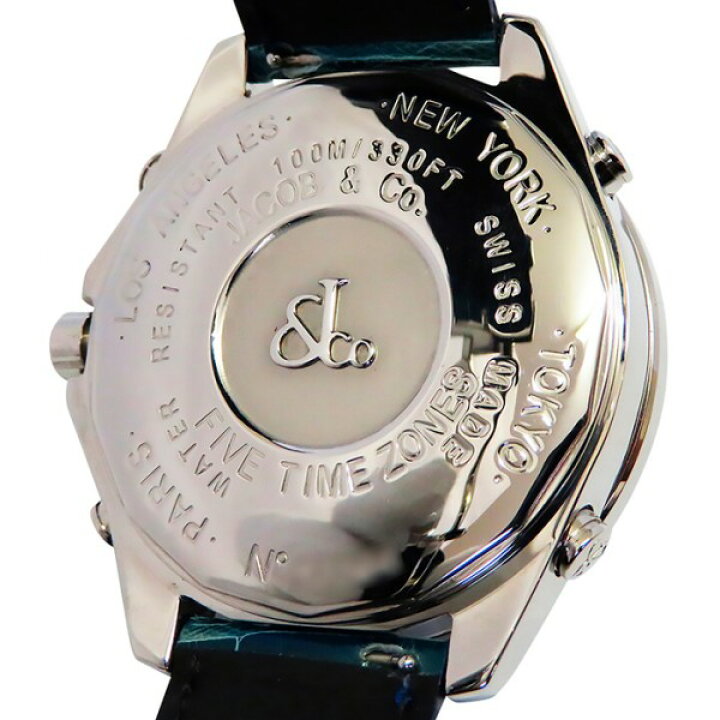 楽天市場】ジェイコブ JACOB＆CO ファイブタイムゾーン JC-TIC 全面  
