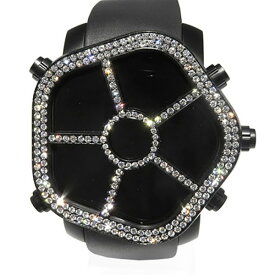 ジェイコブ JACOB&CO ゴースト ベゼルダイヤ JC-GST-WHD2.9 ブラック文字盤 新品 腕時計 メンズ