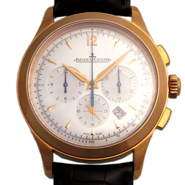 ジャガー・ルクルト JAEGER LE COULTRE マスター クロノグラフ Q1532420 シルバー文字盤 新品 腕時計 メンズ |  ジェムキャッスルゆきざき
