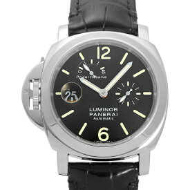 パネライ PANERAI ルミノール パワーリザーブ PAM00123 ブラック文字盤 中古 腕時計 メンズ