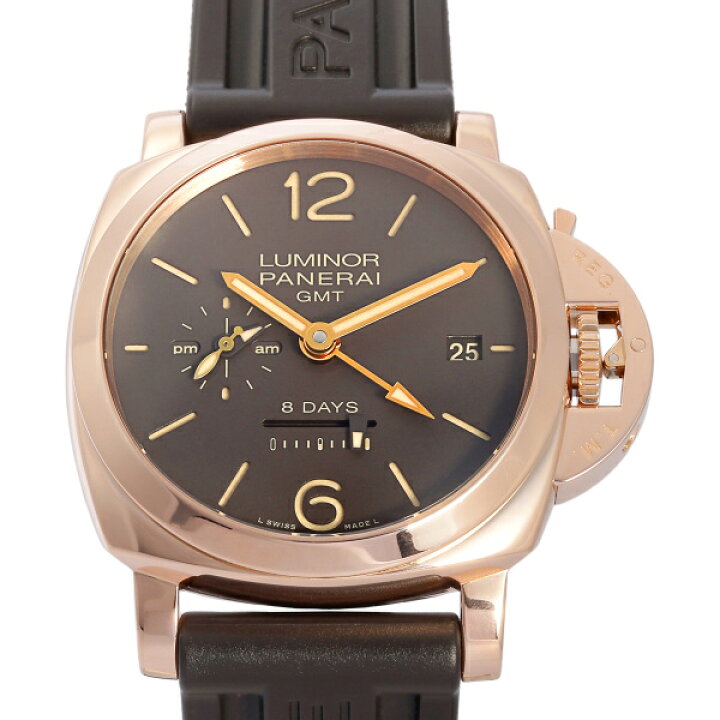 楽天市場】パネライ PANERAI ルミノール 1950 8デイズ GMT オロロッソ 