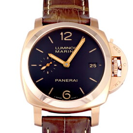 パネライ PANERAI ルミノール 1950 3デイズ オートマティック PAM00393 ブラウン文字盤 中古 腕時計 メンズ