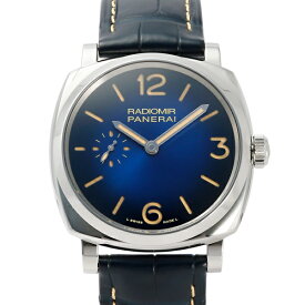 パネライ PANERAI ラジオミール 42mm ブティック限定 PAM01144 ブルー文字盤 中古 腕時計 メンズ