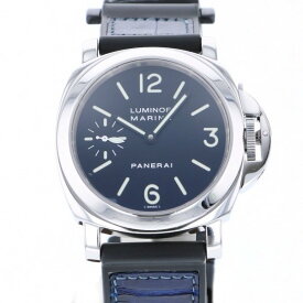 パネライ PANERAI ルミノール マリーナ PAM00001 ブラック文字盤 中古 腕時計 メンズ