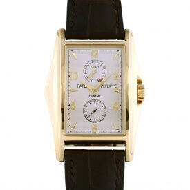 パテック・フィリップ PATEK PHILIPPE ゴンドーロ 10デイズ 世界1500本限定 5100J-001 シルバー文字盤 中古 腕時計 メンズ