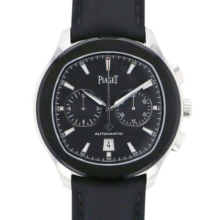 楽天市場 ピアジェ Piaget ポロ S クロノグラフ 世界限定8本 G0a40 ブラック文字盤 新品 腕時計 メンズ ジェムキャッスルゆきざき
