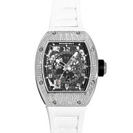 リシャール・ミル RICHARD MILLE RM010 AG WG ブラック文字盤 中古 腕時計 メンズ