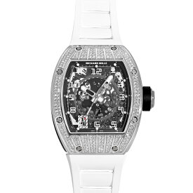 リシャール・ミル RICHARD MILLE RM010 AG WG ブラック文字盤 中古 腕時計 メンズ