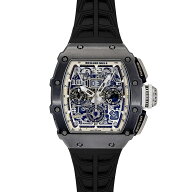 リシャール・ミル RICHARD MILLE 世界限定33本 RM11-03 TI-TZP シルバー/アラビア文字盤 中古 腕時計 メ…