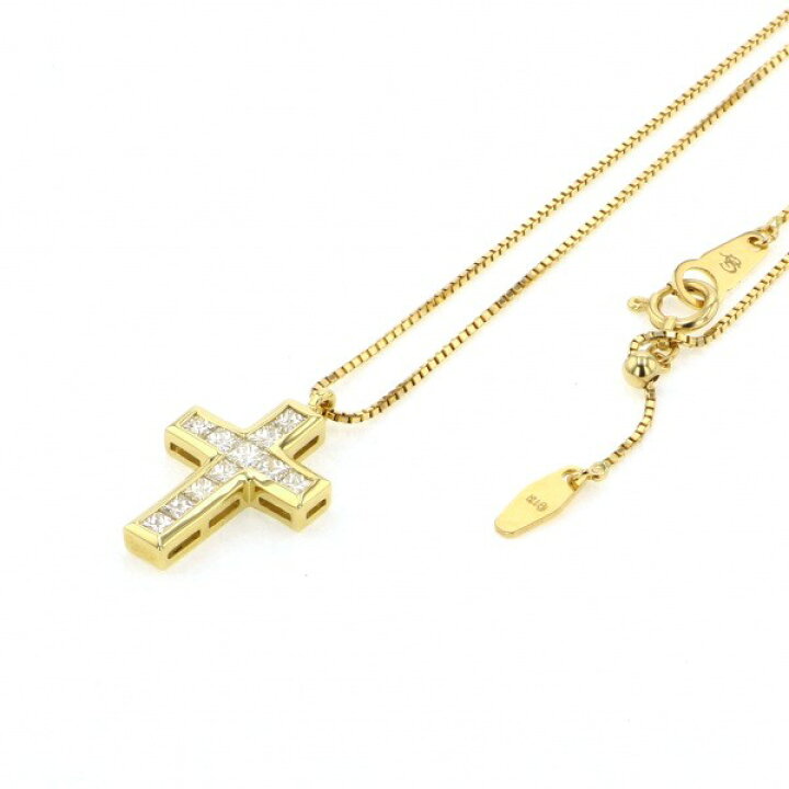 楽天市場】【ゆきざき公式】リッチクロス ネックレス/ペンダント 0.5ct  