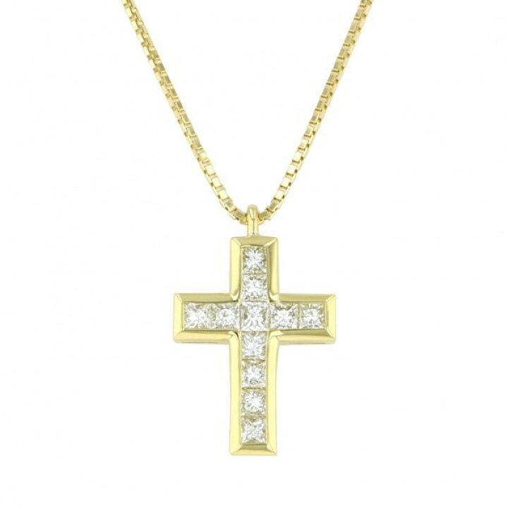 楽天市場】【ゆきざき公式】リッチクロス ネックレス/ペンダント 1.0ct 
